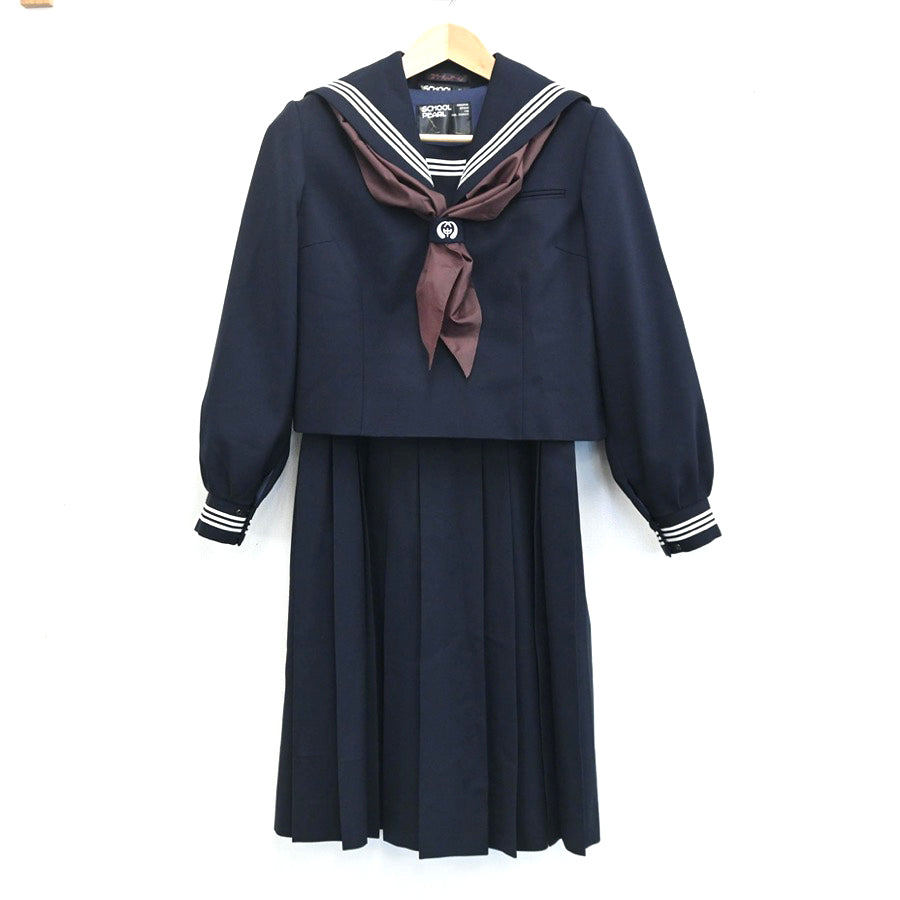 中古制服】埼玉県 春日部中学校 女子制服 3点（セーラー服・ジャンパースカート）sf003229【リサイクル学生服】 | 中古制服通販パレイド