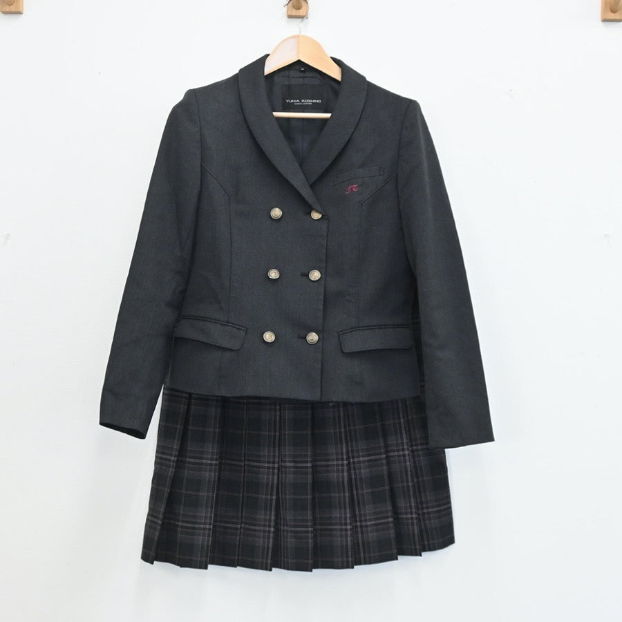 中古制服】福島県 福島東稜高等学校 女子制服 4点（ブレザー