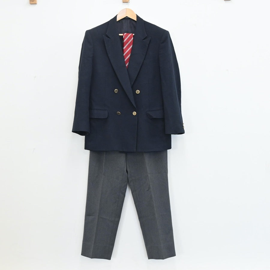制服 高校 本物 中古制服】三重県 木本高等学校 女子制服 3点（ブレザー