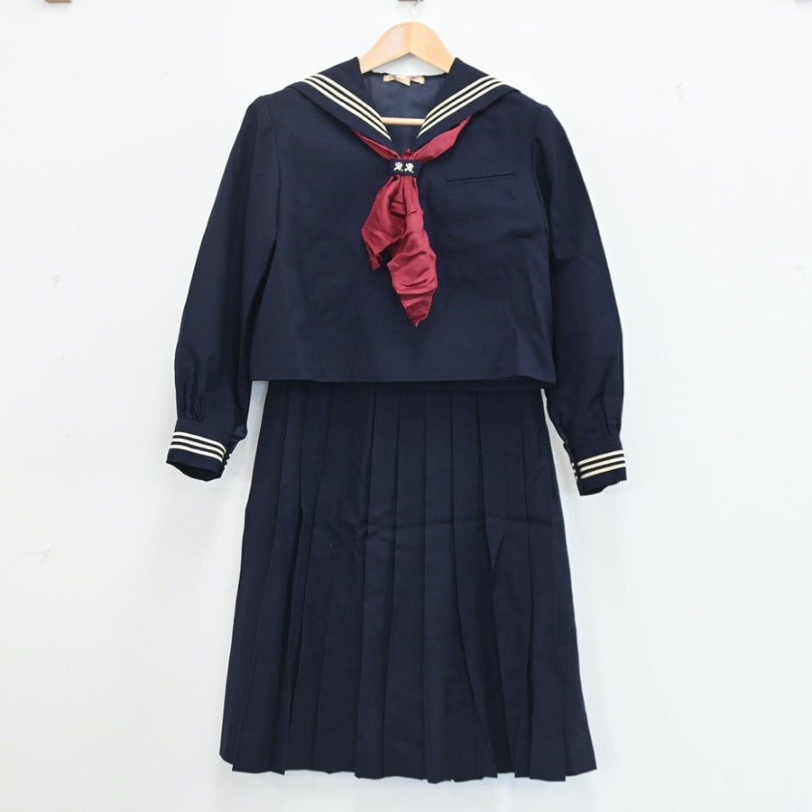 中古制服】東京都 昭和女子大附属昭和中学校 女子制服 3点（セーラー服・スカート・スカート）sf003300【リサイクル学生服】 |  中古制服通販パレイド