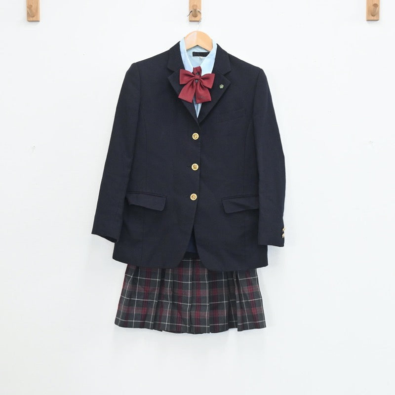 中古制服】神奈川県 横浜商科大学付属高等学校 女子制服 7点（ブレザー・シャツ・ニット・スカート）sf003469【リサイクル学生服】 | 中古制服 通販パレイド