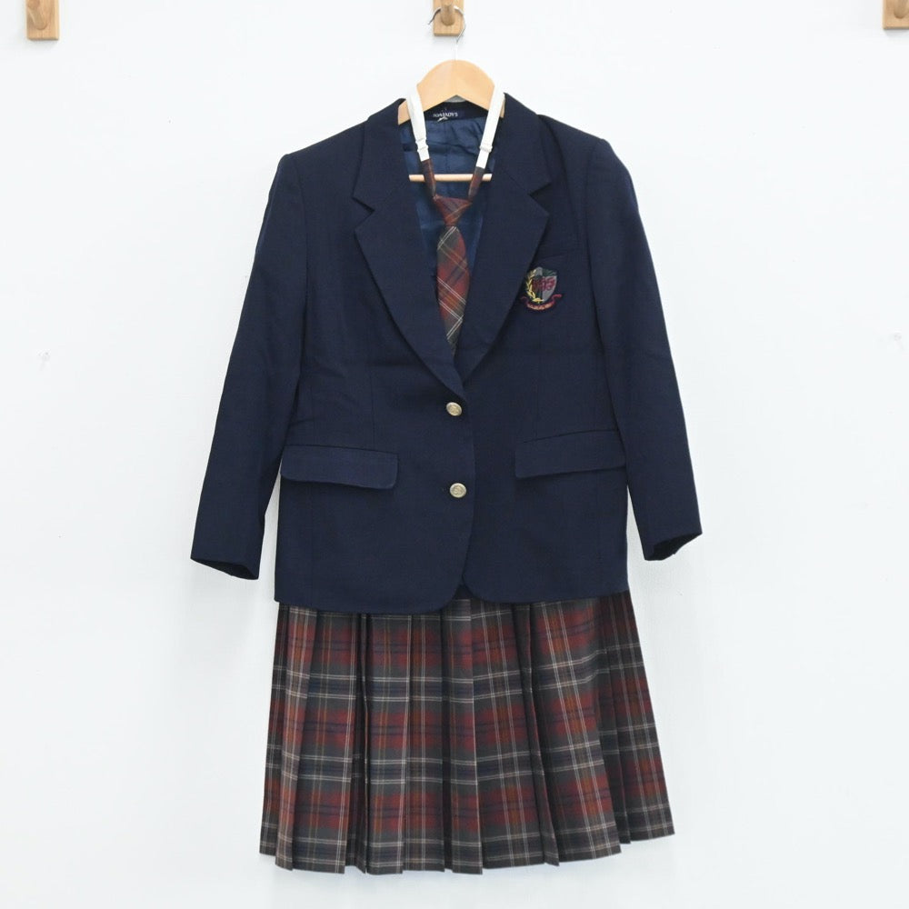 中古制服】大阪府 清教学園高校 女子制服 7点（ブレザー・スカート）sf003650【リサイクル学生服】 | 中古制服通販パレイド