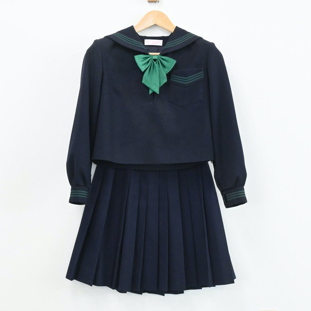 中古制服】岡山県 総社東海中学校 女子制服 3点（セーラー服・スカート）sf003812【リサイクル学生服】 | 中古制服通販パレイド