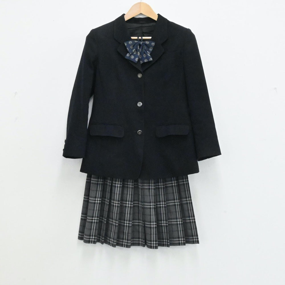 中古制服】埼玉県 開智高等学校 女子制服 4点（ブレザー・ニットベスト 