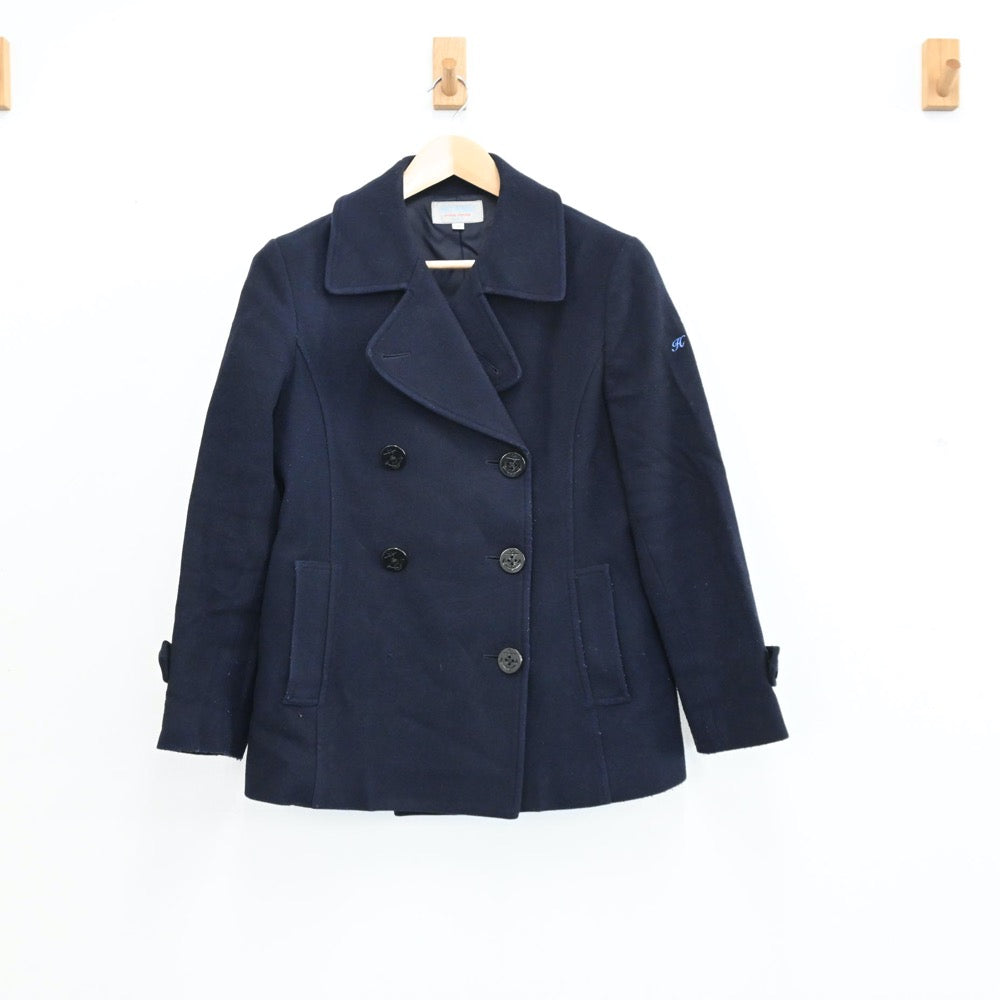 中古制服】神奈川県 白鵬女子高等学校 女子制服 1点（コート）sf004257
