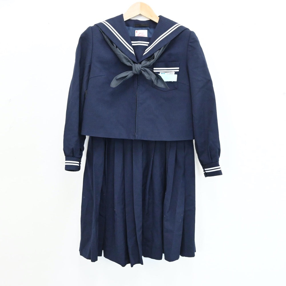 中古制服】静岡県 沼津市立浮島中学校 女子制服 4点（セーラー服・セーラー服・スカート）sf004328【リサイクル学生服】 | 中古制服通販パレイド