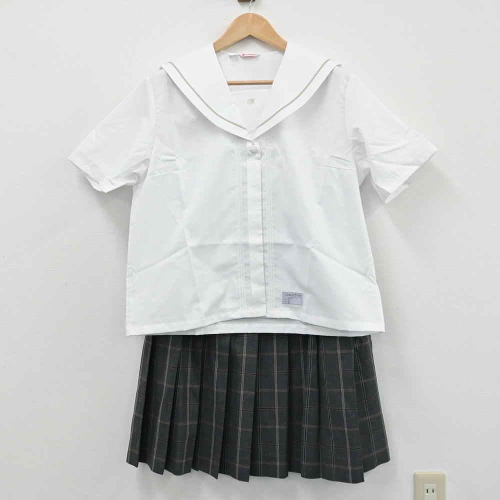 広島県 広島県立可部高等学校 女子制服 7点 sf009435