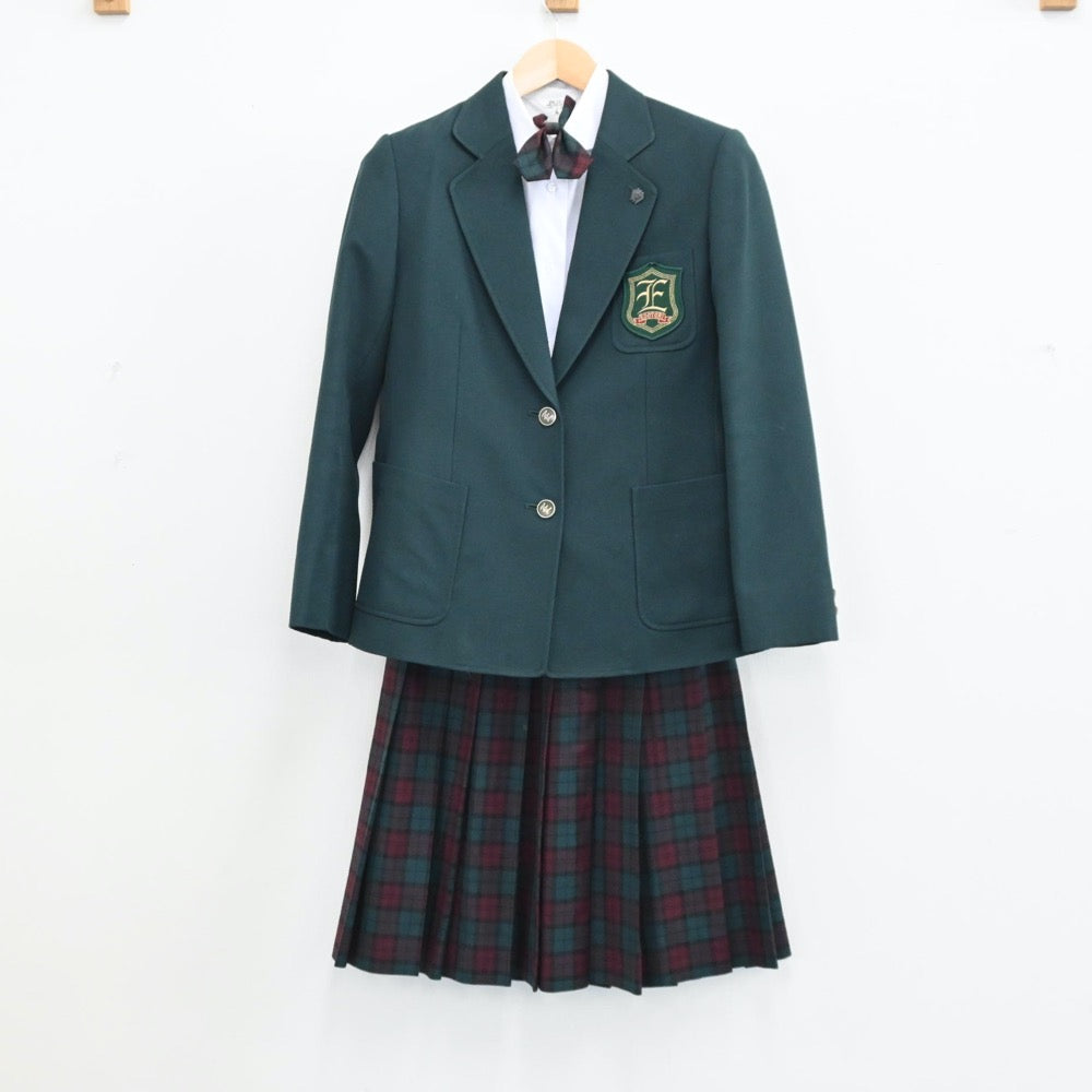 中古制服】茨城県 江戸川学園取手中学校 女子制服 7点（ブレザー・シャツ・ニット・スカート）sf004619【リサイクル学生服】 | 中古制服 通販パレイド