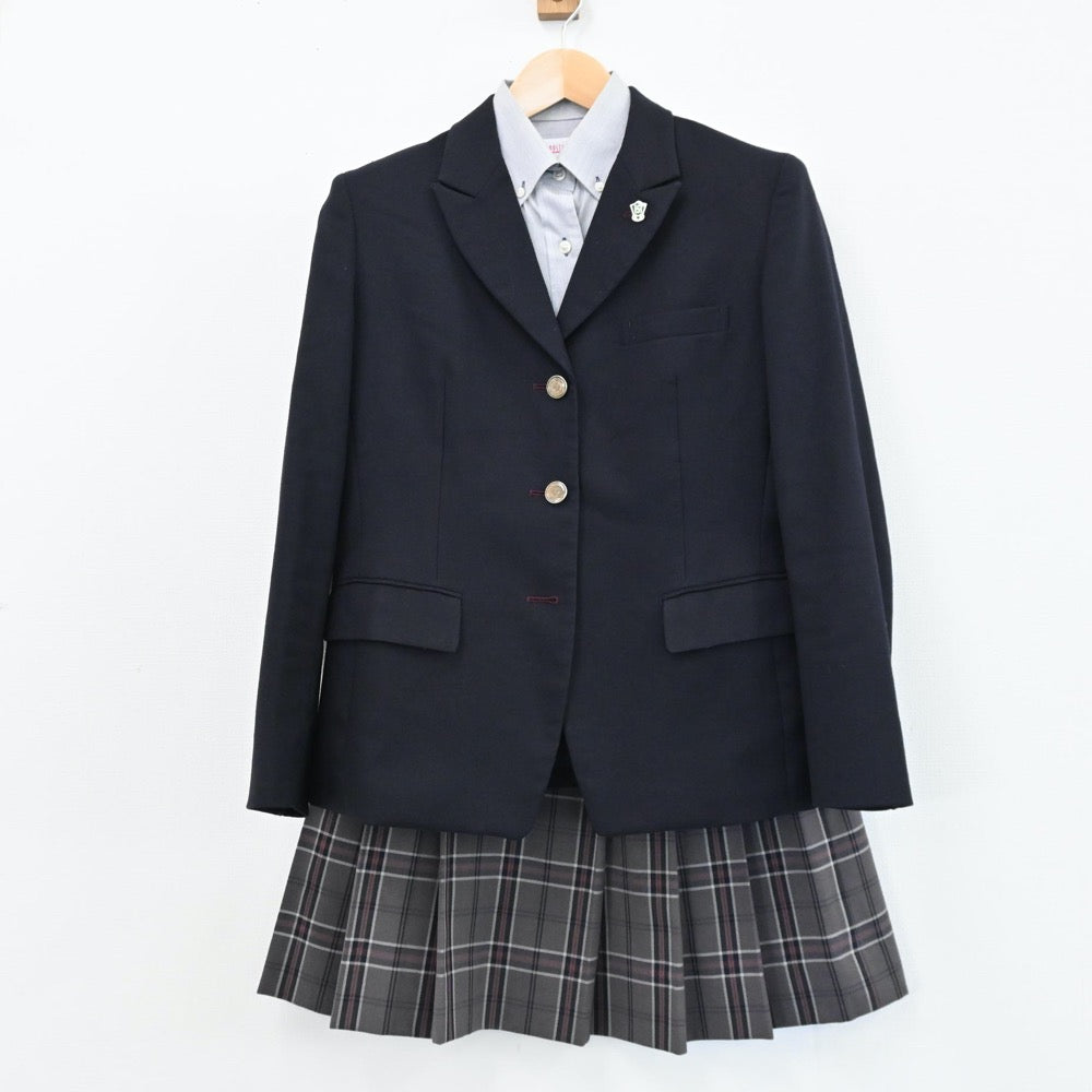 中古制服】神奈川県 光明学園相模原高等学校 女子制服 6点（ブレザー