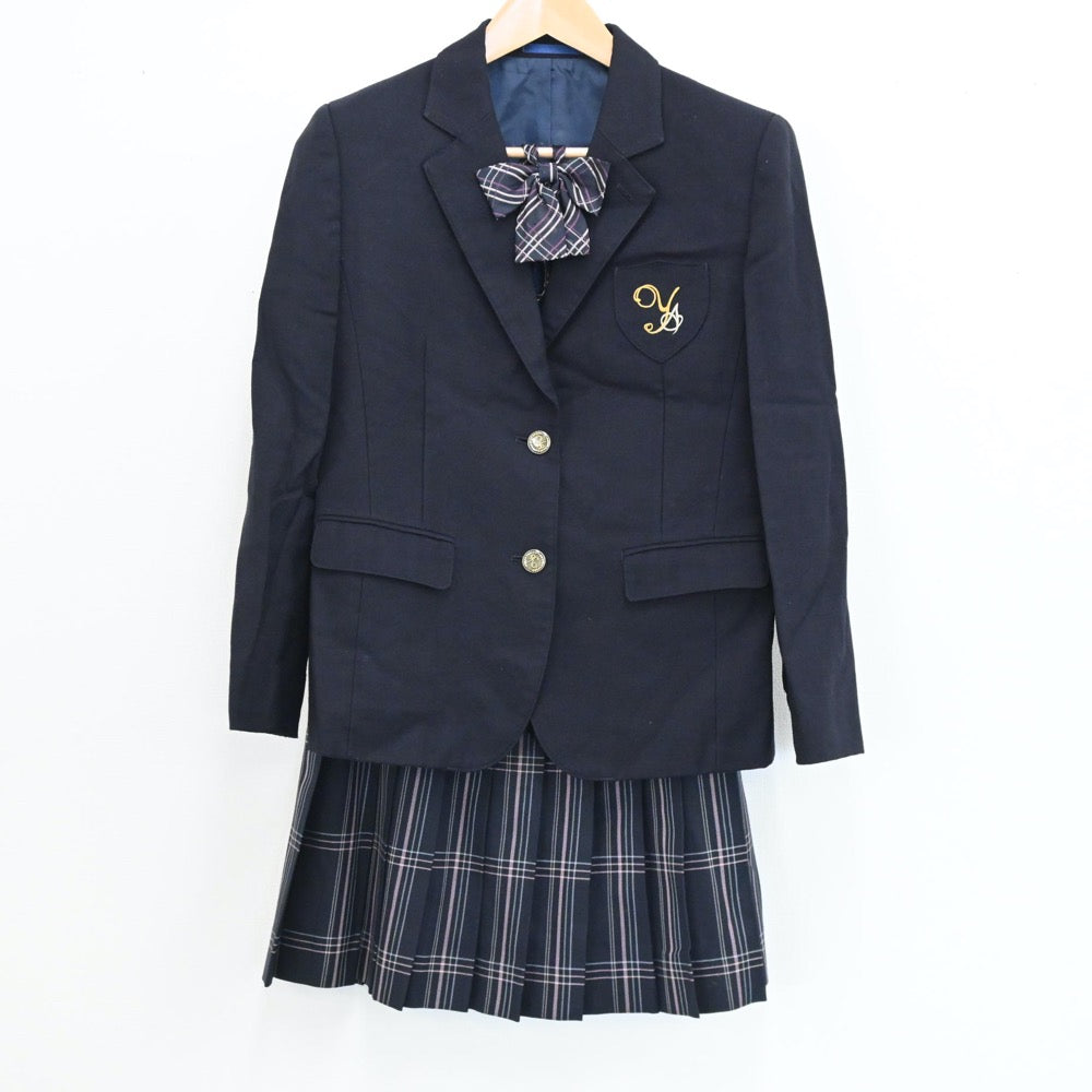 中古制服】東京都 八雲学園中学校・高等学校 女子制服 5点（ブレザー