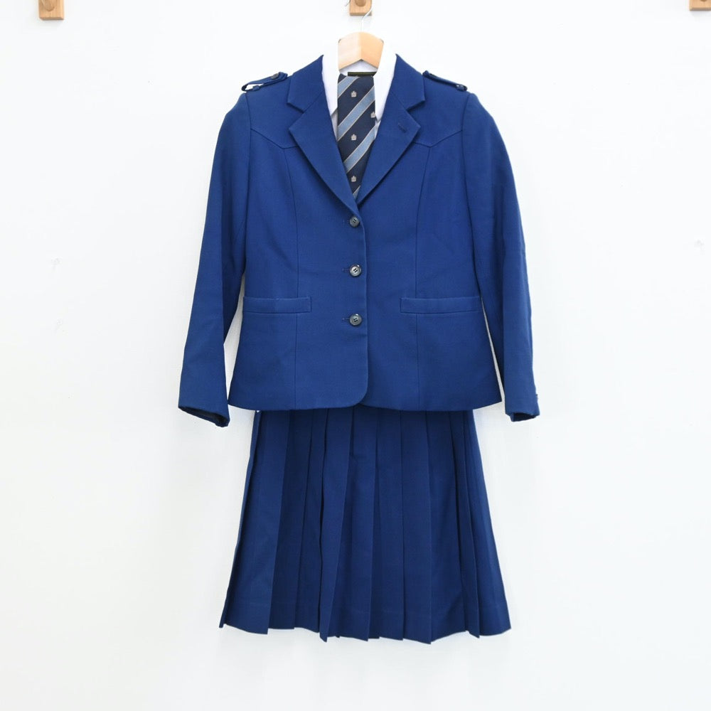 中古制服】千葉県 磯辺高等学校 女子制服 6点（ブレザー・ベスト