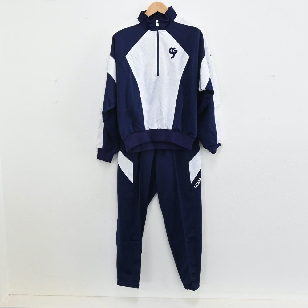 中古制服】兵庫県 須磨学園高等学校 男子制服 4点（ジャージ 上