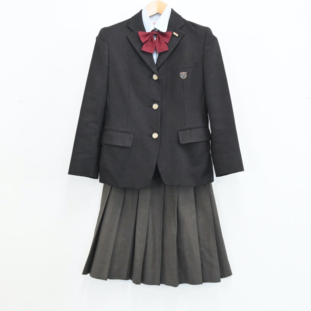 中古制服】京都府 洛南高等学校 女子制服 6点（ブレザー・ニット・シャツ・スカート・ニットベスト）sf005173【リサイクル学生服】 | 中古制服 通販パレイド