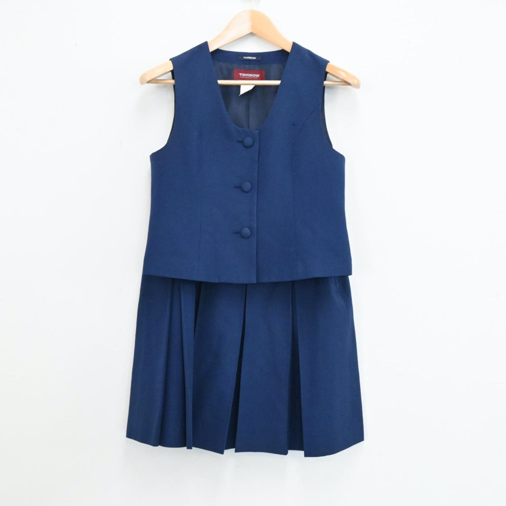 中古制服】茨城県 茨城県立水戸商業高等学校 女子制服 2点（ベスト・スカート）sf005227【リサイクル学生服】 | 中古制服通販パレイド