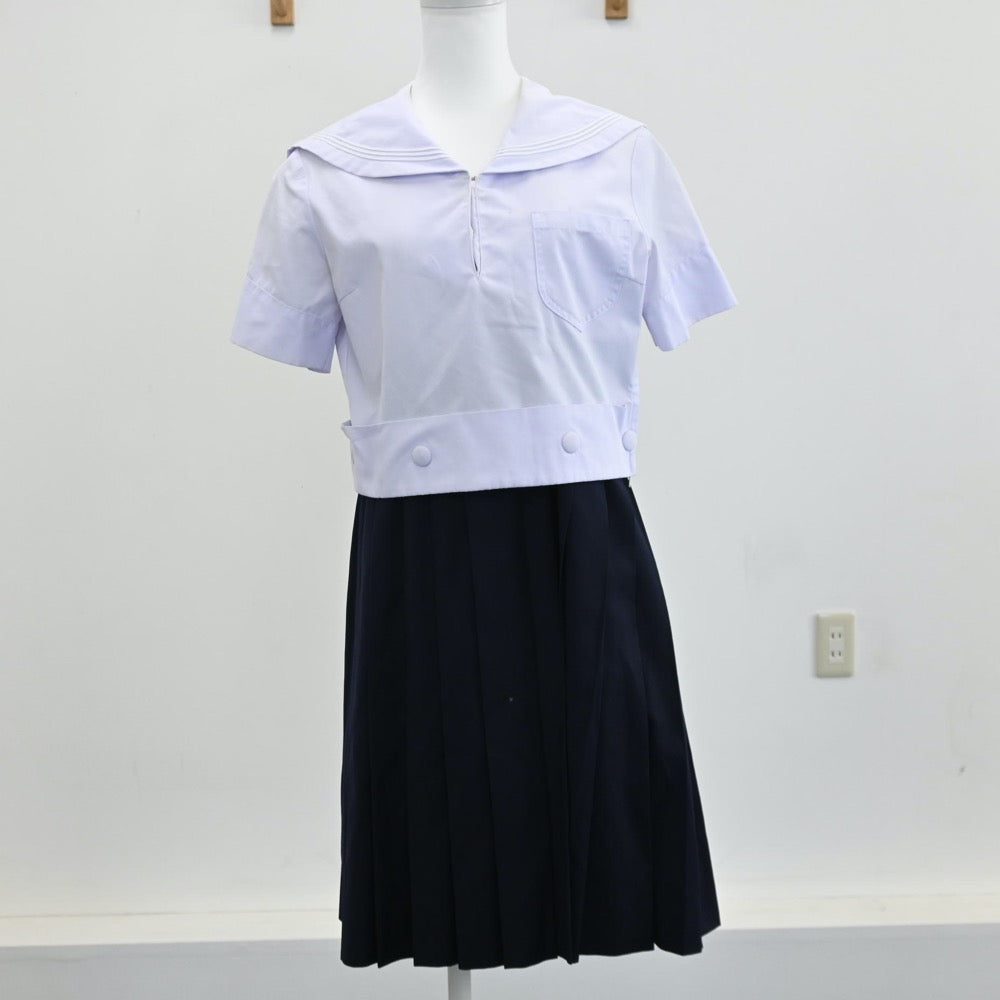 中古制服】大阪府 大阪府樟蔭高等学校 女子制服 3点（ニット