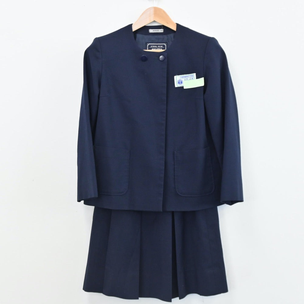 【中古】埼玉県 川越市立城南中学校 女子制服 3点（ブレザー・ベスト・スカート）sf005486