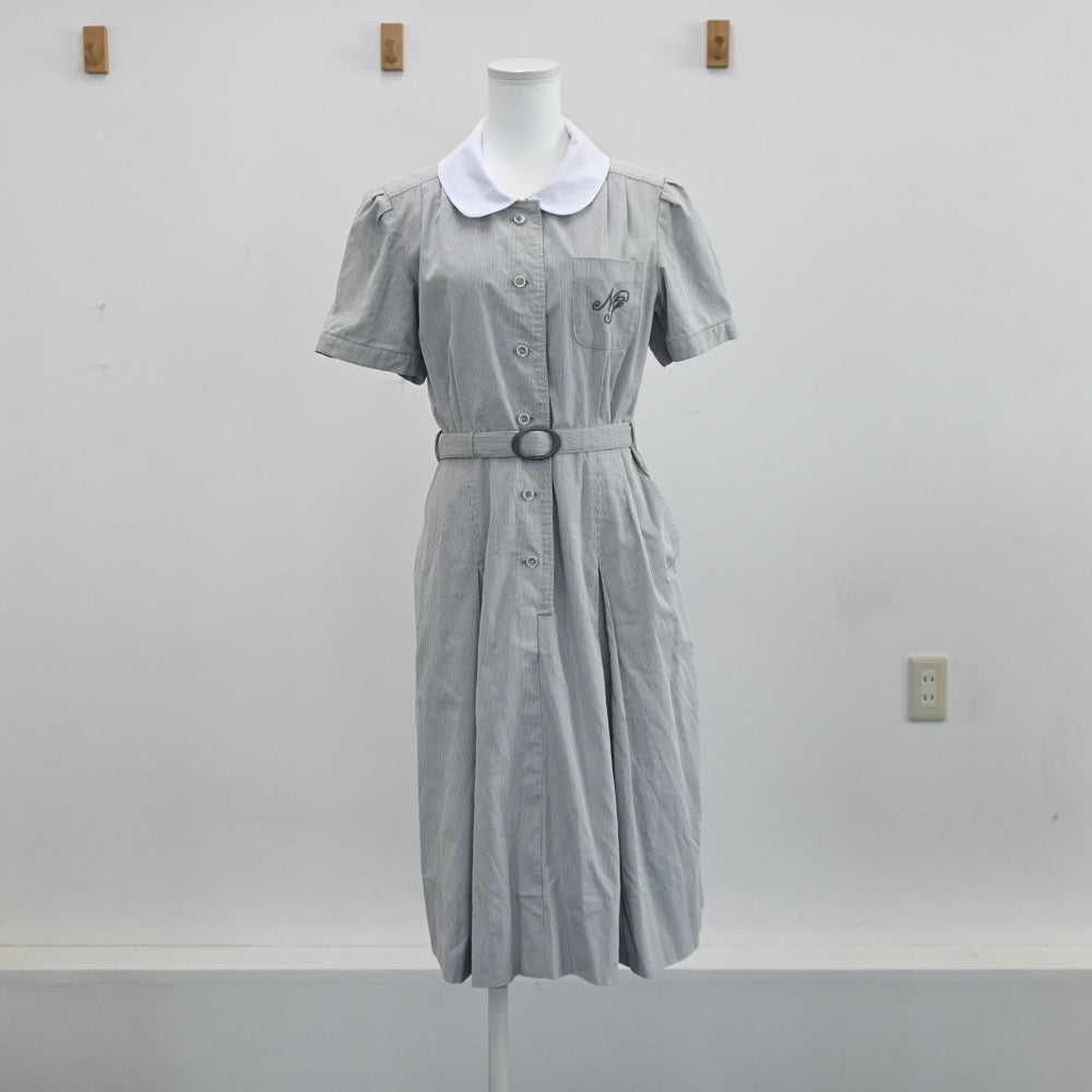 【中古】兵庫県 仁川学院高等学校 女子制服 1点（ワンピース）sf005510