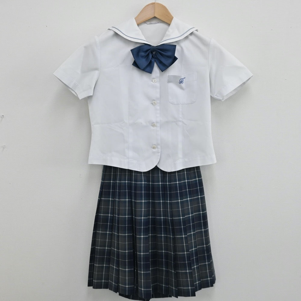 中古制服】東京都 東海大学菅生高等学校中等部 女子制服 4点（セーラー服・スカート・スカート）sf005585【リサイクル学生服】 | 中古制服 通販パレイド