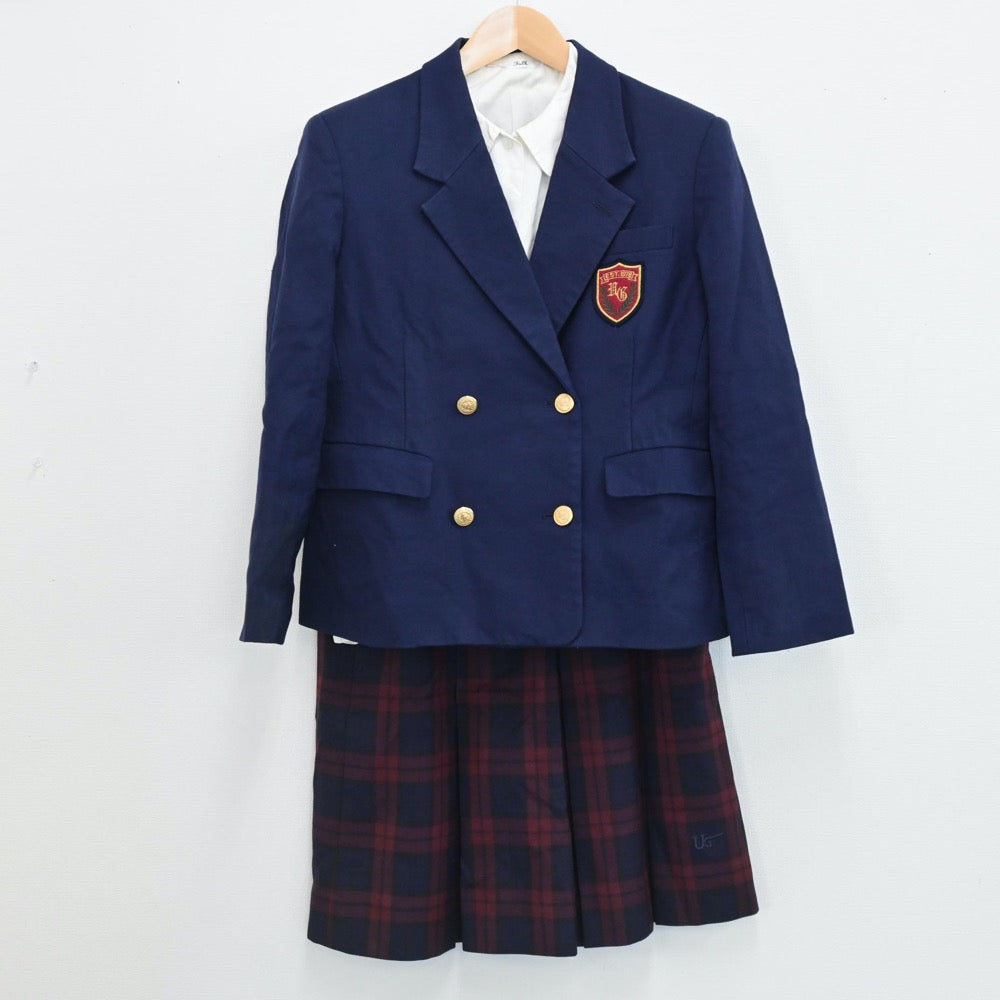 中古制服】埼玉県 浦和学院高等学校 女子制服 3点（ブレザー