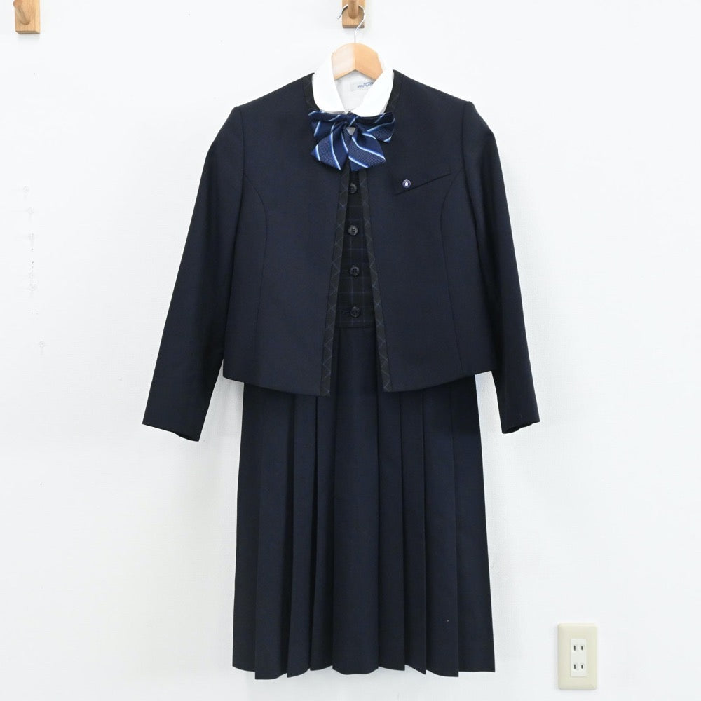 中古制服】福岡県 福岡市立席田中学校 女子制服 5点（ブレザー・シャツ・ニット・ジャンパースカート）sf005846【リサイクル学生服】 | 中古制服 通販パレイド