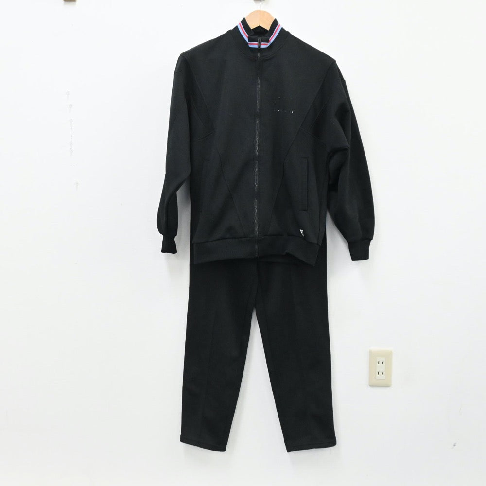 中古制服】千葉県 県立船橋高等学校 女子制服 2点（ジャージ 上