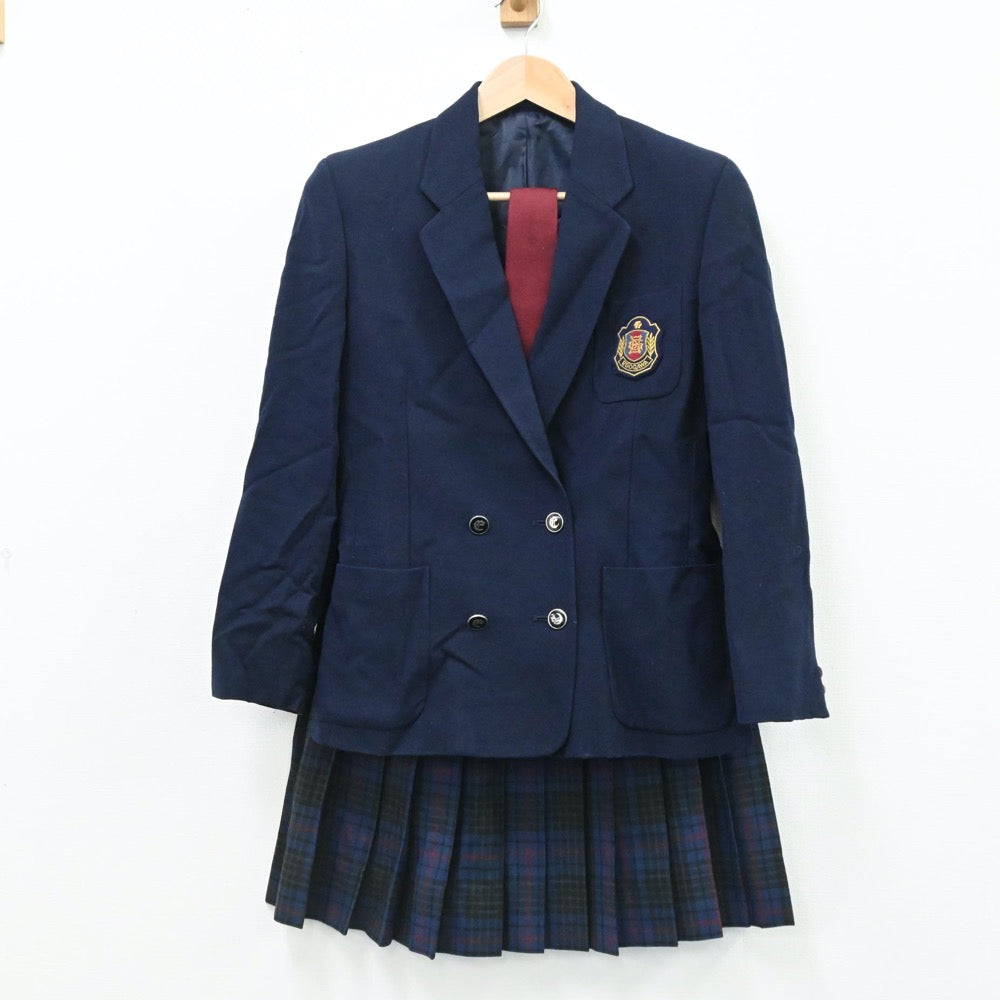 中古制服】東京都 江戸川女子高等学校 女子制服 4点（ブレザー・ニット・スカート）sf005866【リサイクル学生服】 | 中古制服通販パレイド