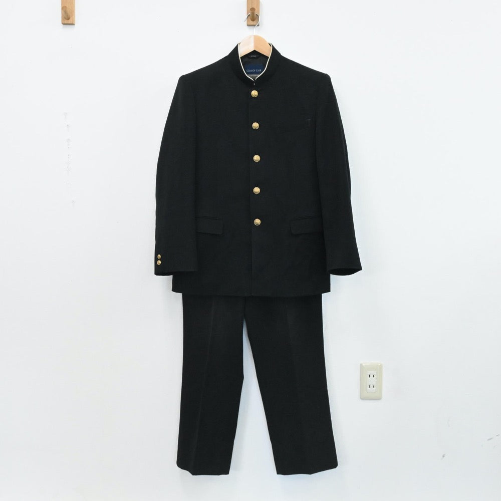 中古制服】大阪府 大阪市立都島工業高校 男子制服 4点（学ラン・シャツ