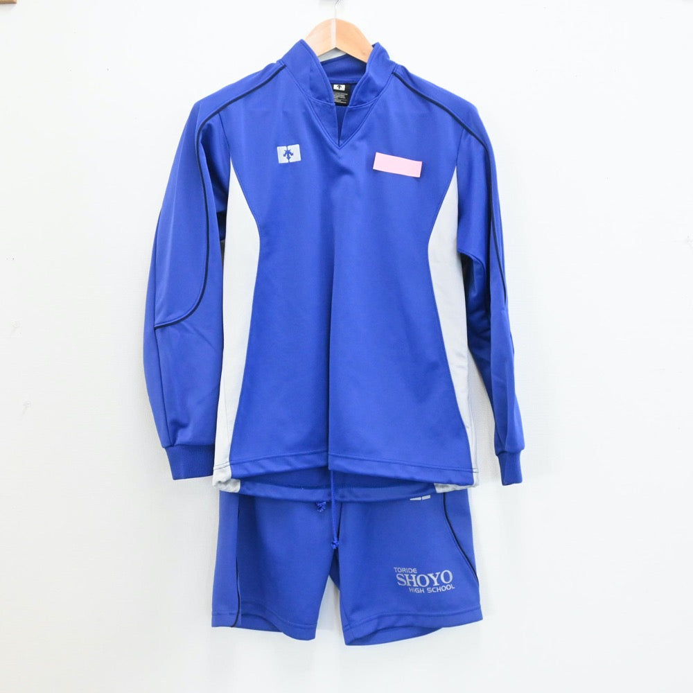 中古制服】茨城県 取手松陽高等学校 女子制服 3点（ジャージ 上
