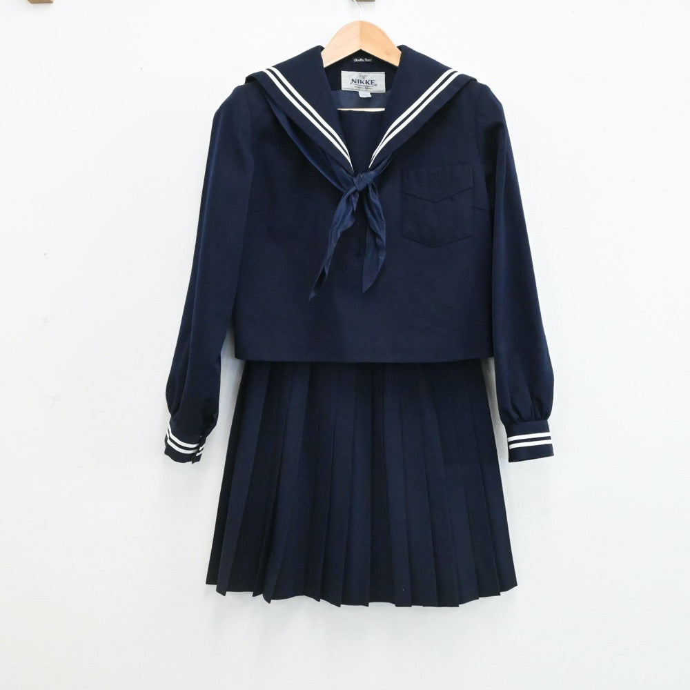 中古制服】香川県 坂出高等学校 女子制服 5点（セーラー服・セーラー服・スカート）sf006152【リサイクル学生服】 | 中古制服通販パレイド