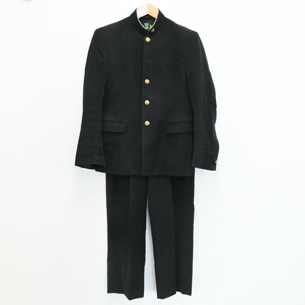 中古制服】鳥取県 鳥取県立倉吉東高等学校 男子制服 2点（学ラン