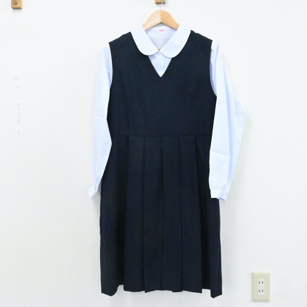 中古制服】青森県 青森市立沖館中学校 女子制服 5点（セーラー服・シャツ・ジャンパースカート）sf006290【リサイクル学生服】 | 中古制服 通販パレイド