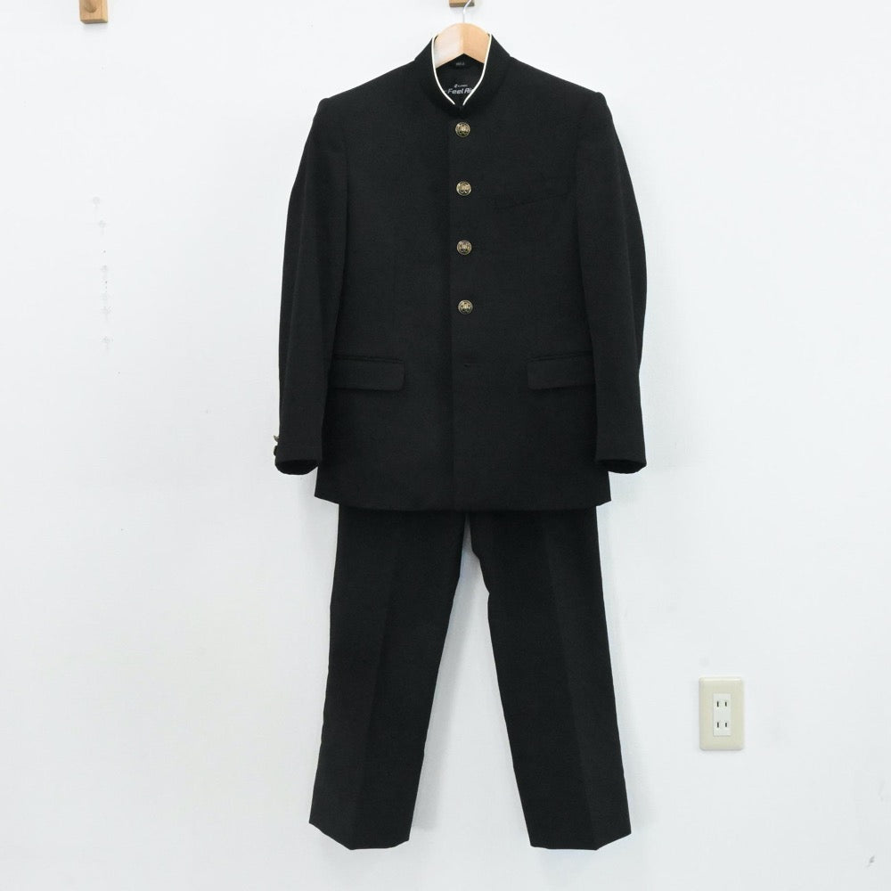 【新品未使用】福岡市内中学男子 制服ズボン 中古】福岡県 東福岡高等学校 男子制服 5点 (学ラン・ズボン