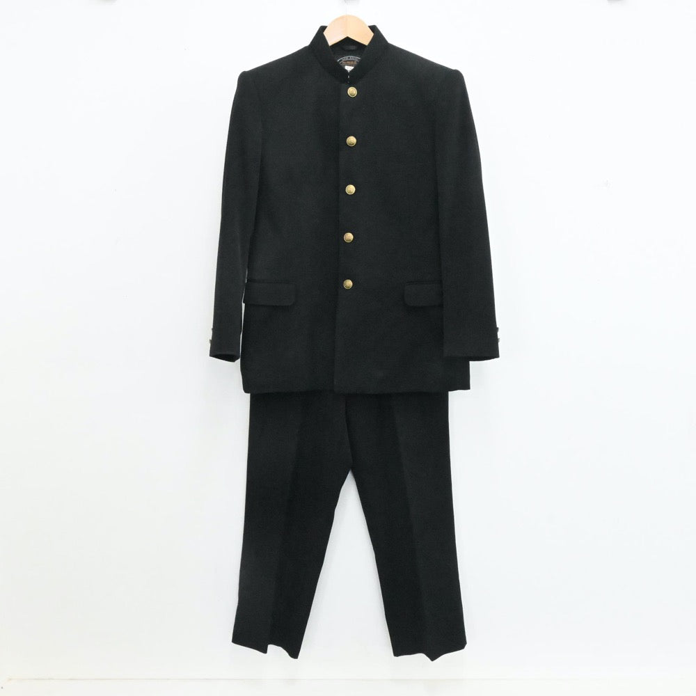 制服 男子 中古】神奈川県 藤沢翔陵高等学校 男子制服 5点 (ブレザー