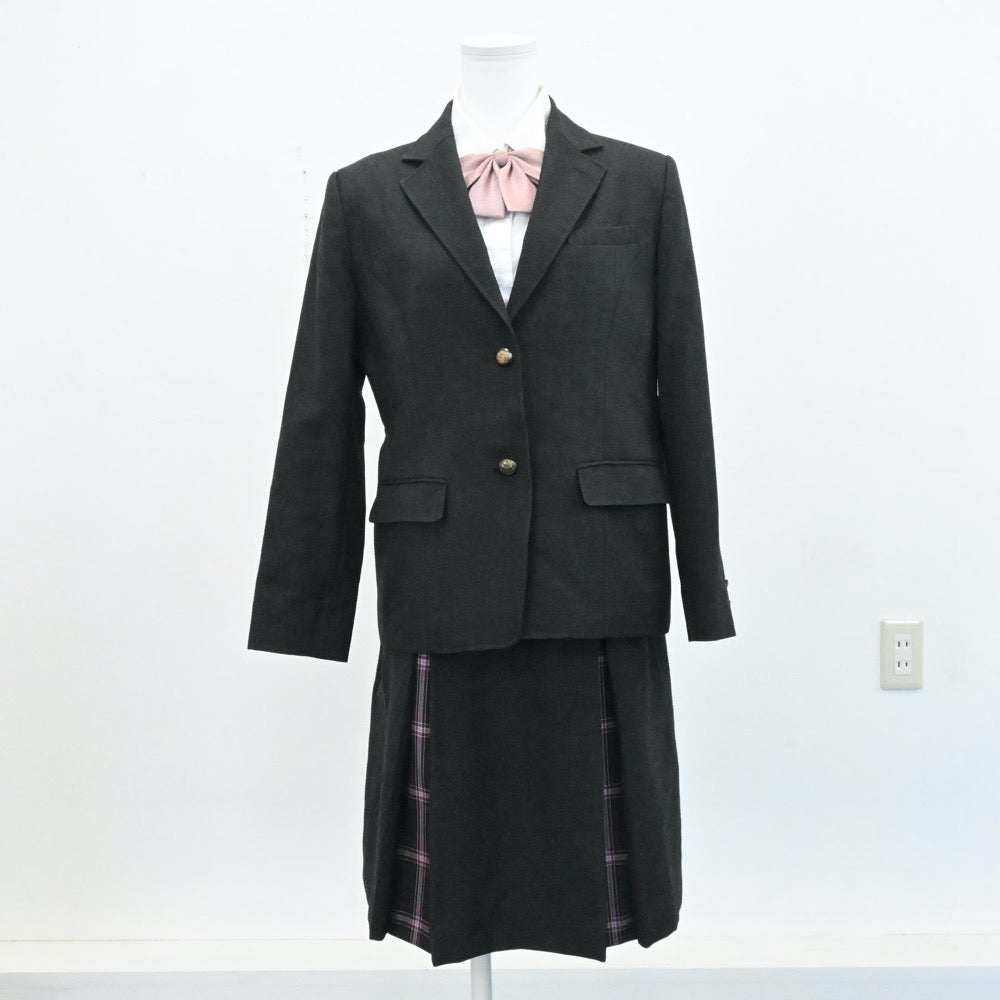 【中古】埼玉県 私立昌平高等学校 女子制服 12点（ブレザー・シャツ・ニット・スカート）sf006452