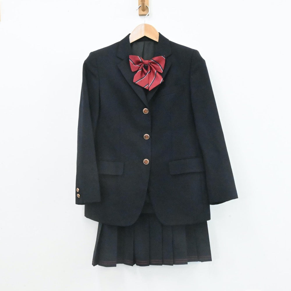 【中古】静岡県 浜松開誠館高等学校 女子制服 3点（ブレザー・スカート）sf006593