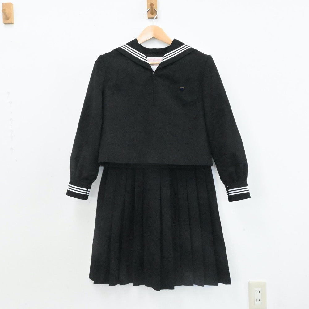 中古制服】東京都 都立江東商業高等学校 女子制服 4点（セーラー服・セーラー服・ニット・スカート）sf007104【リサイクル学生服】 |  中古制服通販パレイド