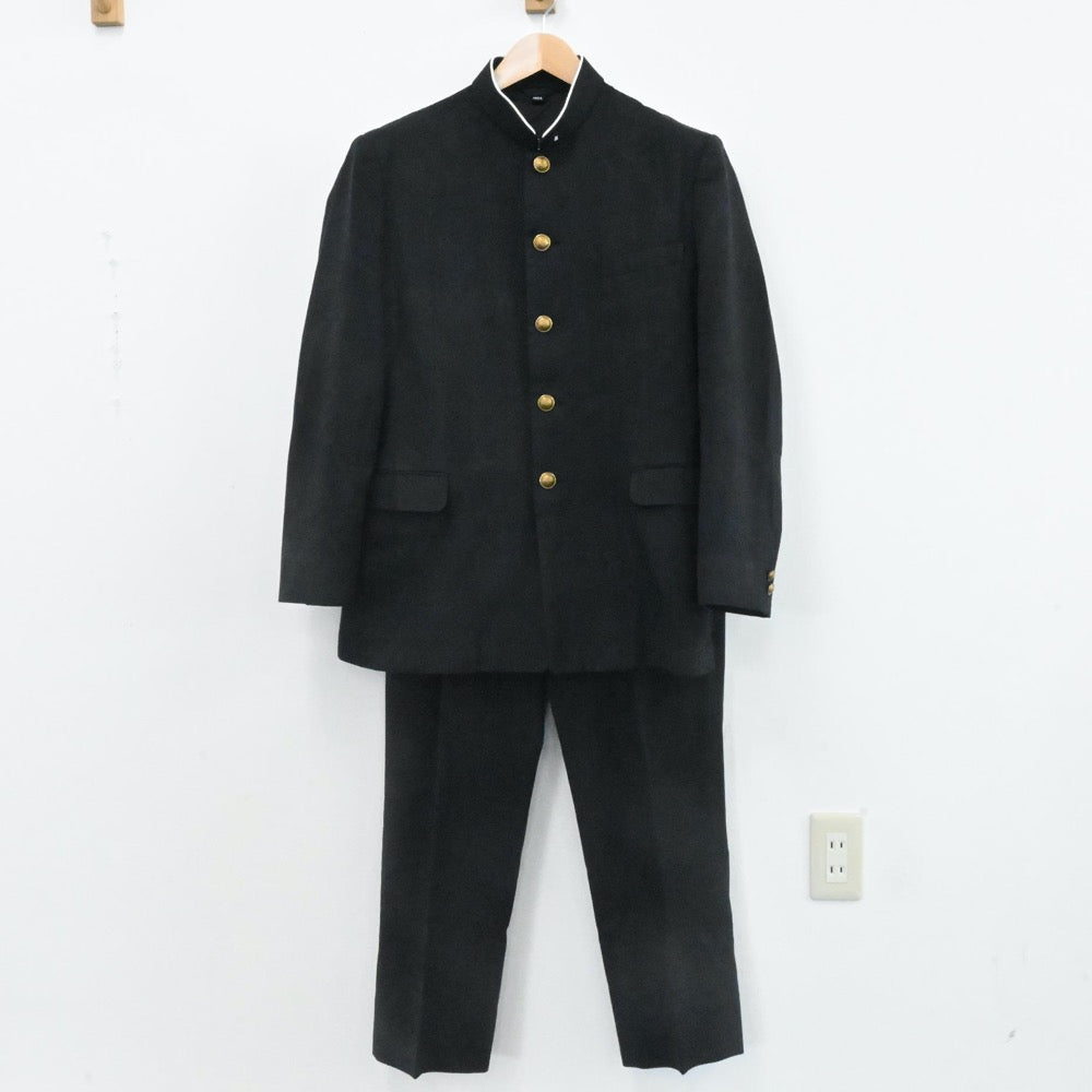 中古制服】埼玉県 浦和実業学園高等学校 男子制服 4点（学ラン・ニット