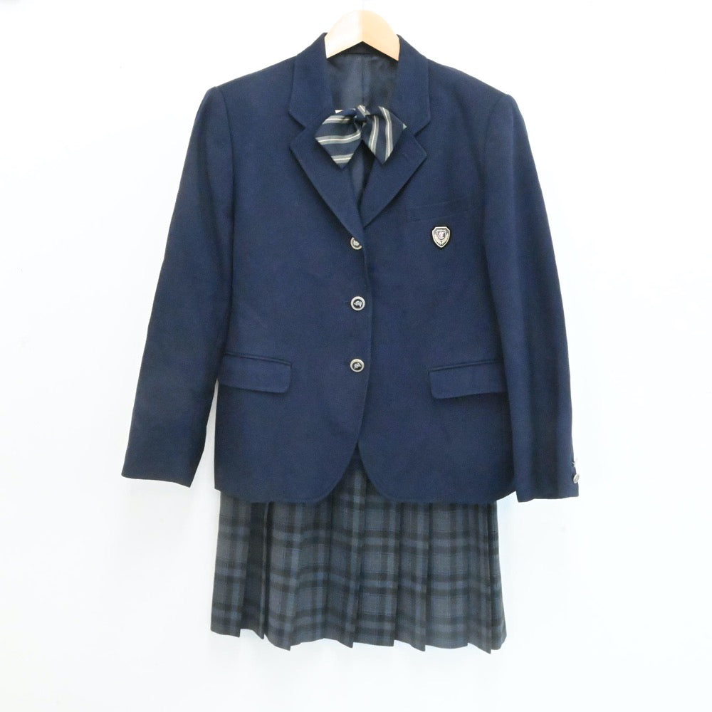 【中古】愛媛県 愛媛県立東温高等学校 女子制服 3点（ブレザー・スカート）sf007235