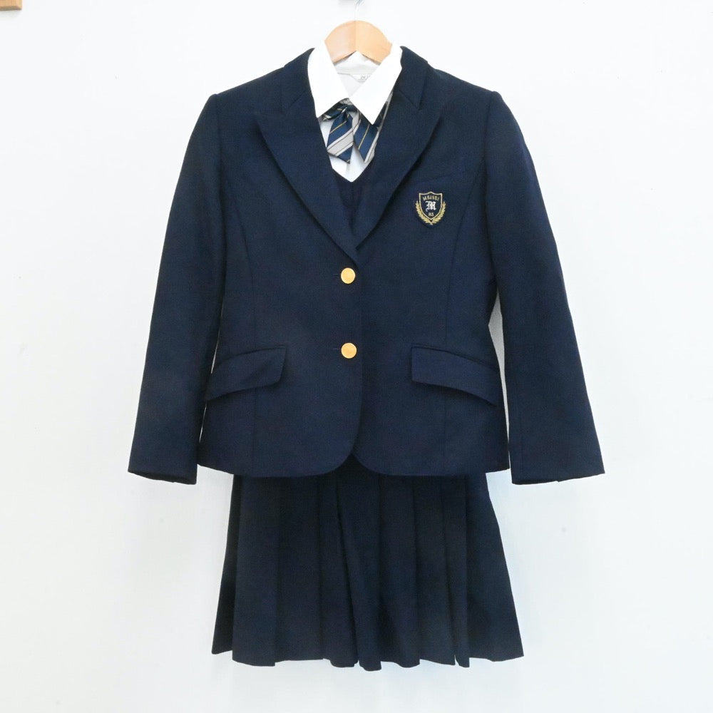 中古制服】東京都 明星高等学校 女子制服 5点（ブレザー・シャツ・ニット・スカート）sf007272【リサイクル学生服】 | 中古制服通販パレイド