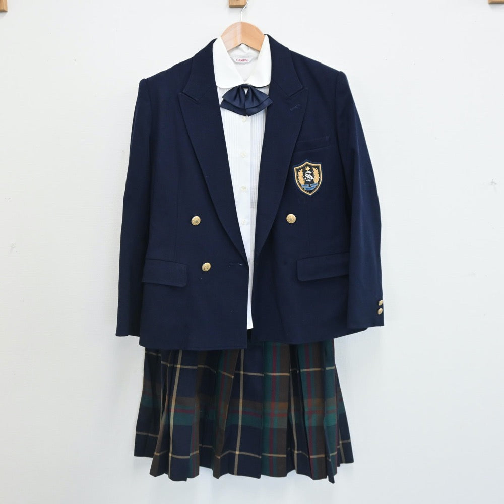 中古制服】東京都 創価高等学校 女子制服 6点（ブレザー・シャツ・ニット・スカート・スカート）sf007368【リサイクル学生服】 | 中古制服 通販パレイド