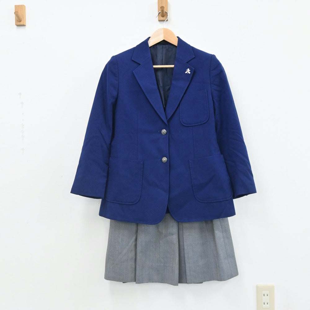 中古制服】栃木県 宇都宮市立豊郷中学校 女子制服 5点（ブレザー