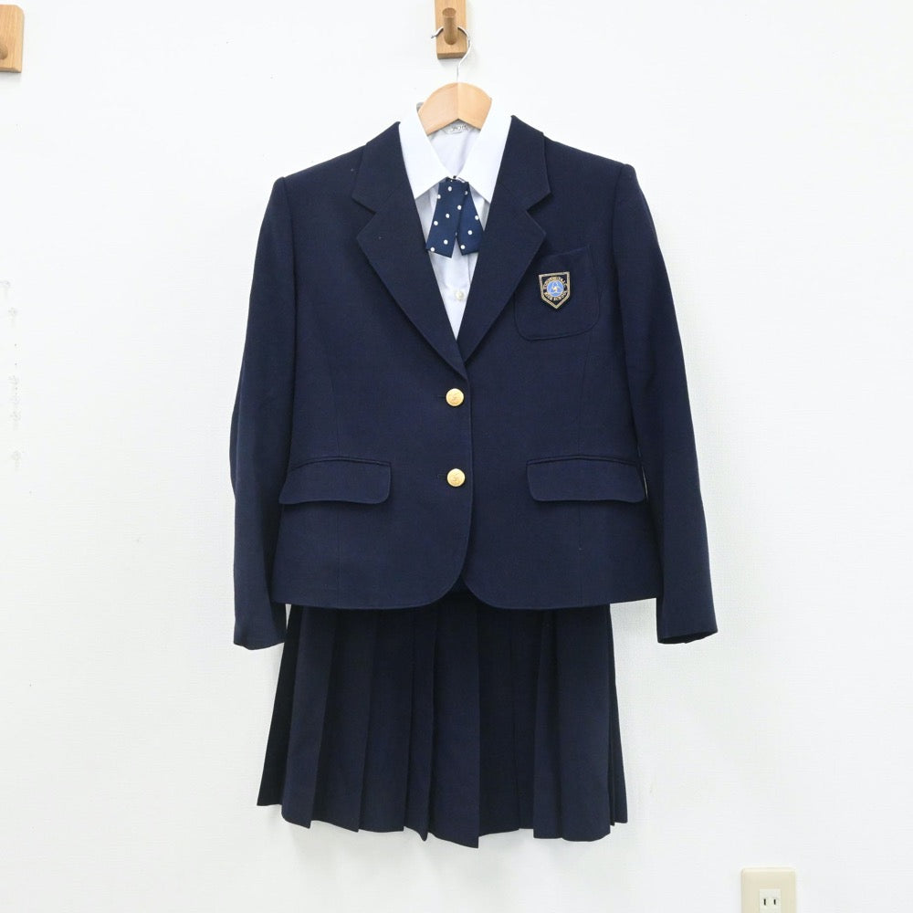 中古制服】栃木県 宇都宮短期大学付属高等学校 女子制服 5点（ブレザー