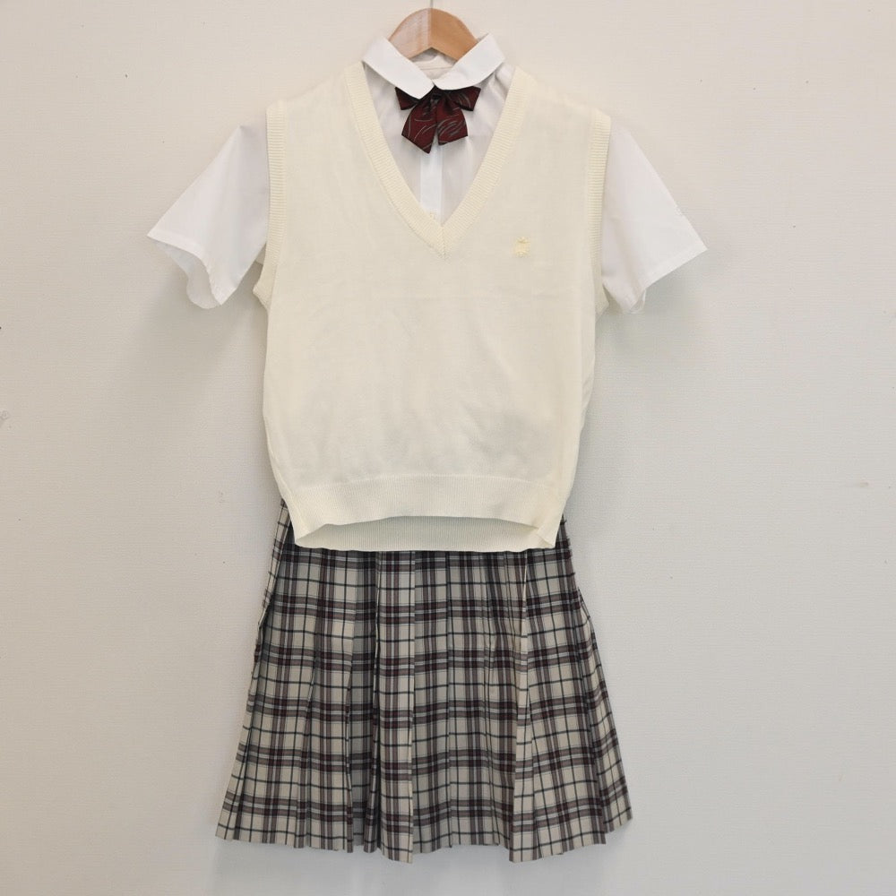 新品　見本品　高校女子制服　ベスト　6号 boo-colle_jk0088