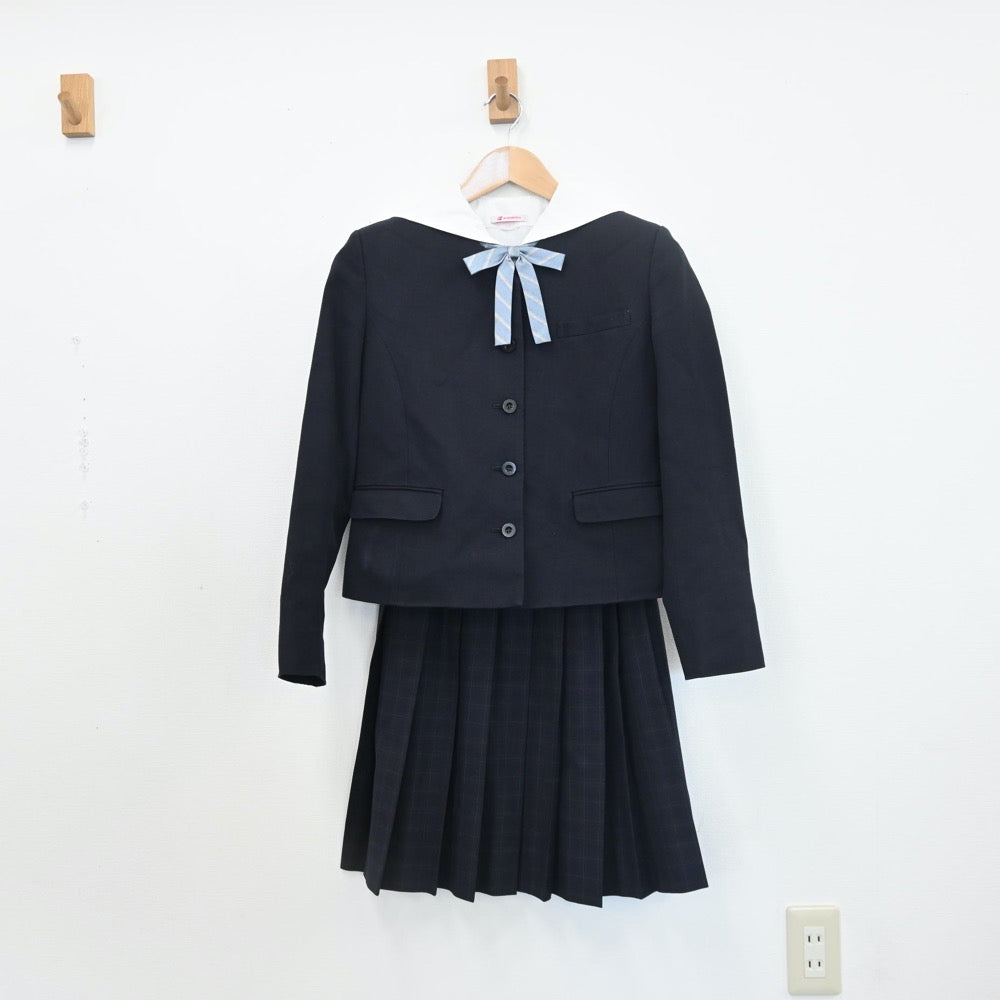 中古制服】佐賀県 佐賀県立香楠中学校 女子制服 6点（ブレザー・ベスト・シャツ・スカート）sf008060【リサイクル学生服】 | 中古制服通販パレイド