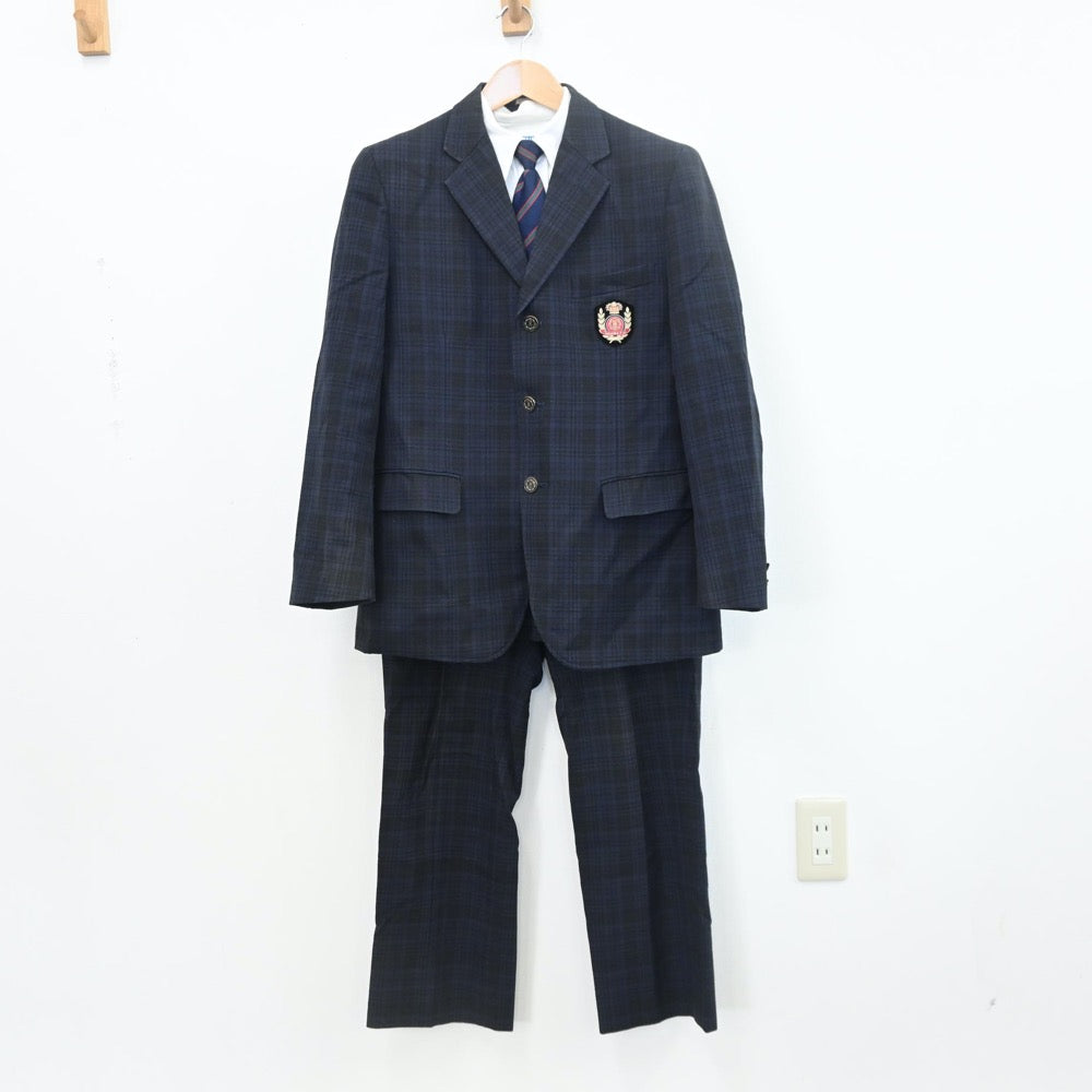 中古制服】熊本県 小川工業高等学校 男子制服 6点（ブレザー・シャツ・ニット・ズボン）sf008085【リサイクル学生服】 | 中古制服通販パレイド