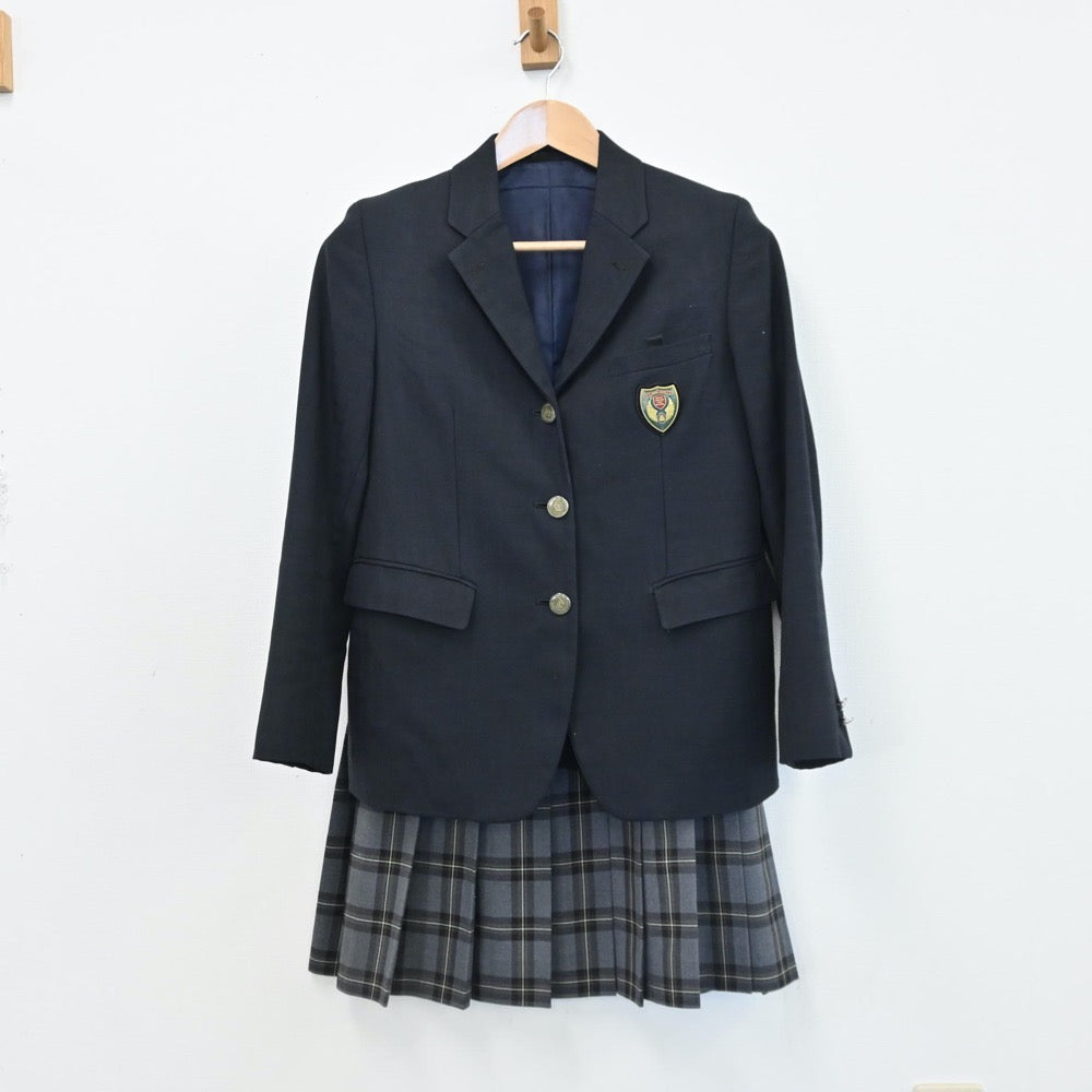 中古制服】埼玉県 栄東高等学校 女子制服 6点（ブレザー・ニット