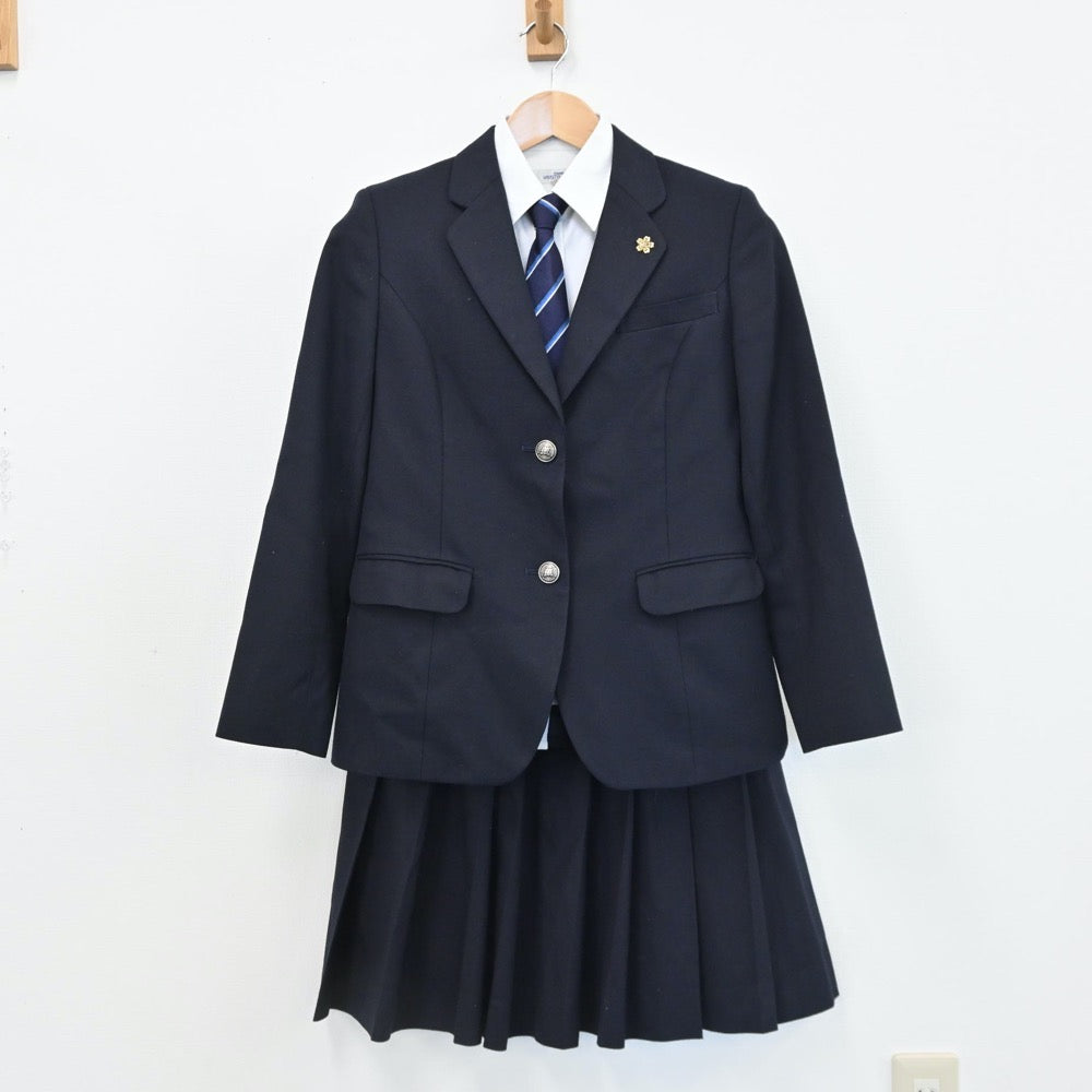 中古制服】福岡県 福岡県立武蔵台高等学校 女子制服 6点（ブレザー・ニット・シャツ・スカート）sf008126【リサイクル学生服】 | 中古制服 通販パレイド