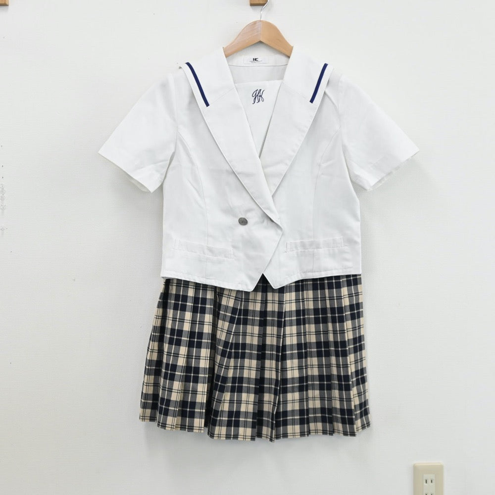 中古制服】熊本県 秀岳館高等学校 女子制服 4点（セーラー服・スカート）sf008503【リサイクル学生服】 | 中古制服通販パレイド