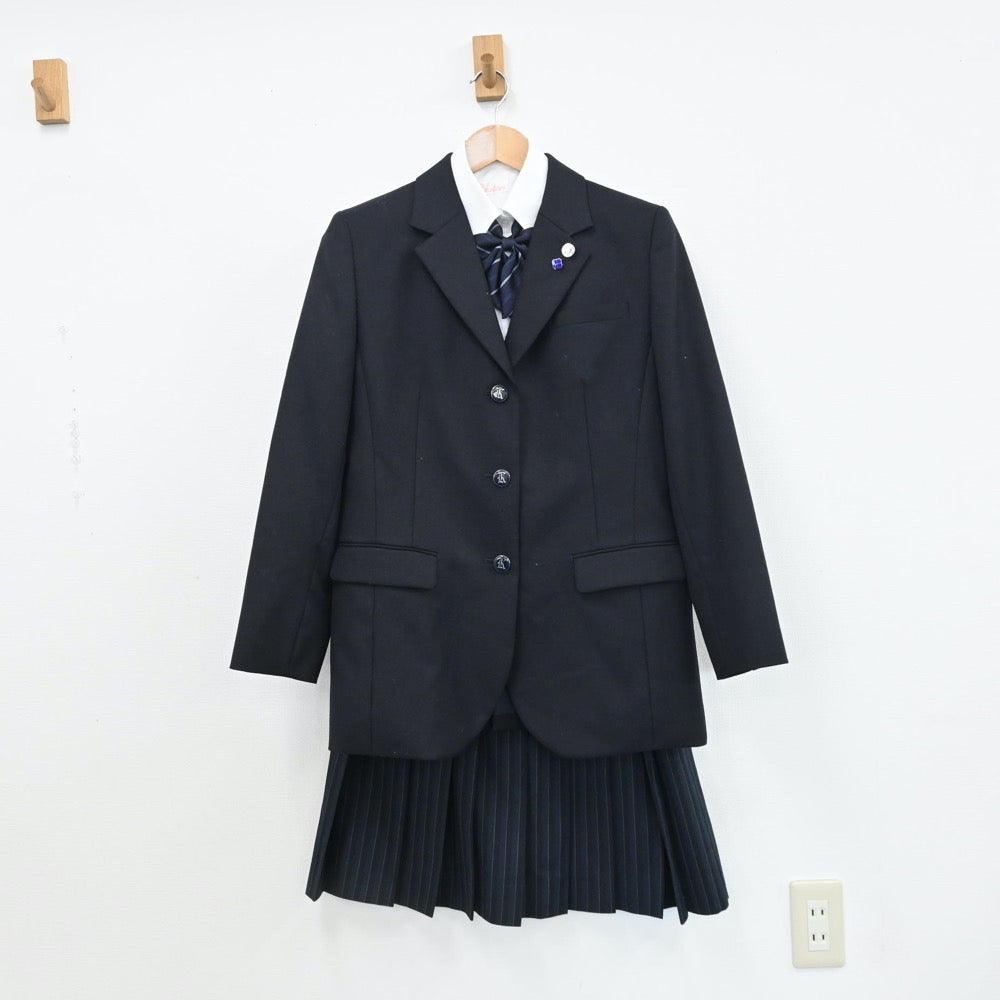 大阪薫英女学院高等学校　5点（ブレザー・シャツ・スカート）sf008677【リサイクル学生服】　中古制服】大阪府　女子制服　中古制服通販パレイド