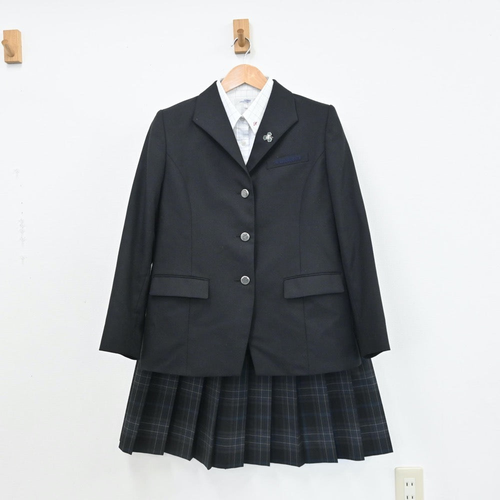 中古制服】鹿児島県 鹿児島県立串良商業高校 女子制服 5点（ブレザー・シャツ・スカート）sf008684【リサイクル学生服】 | 中古制服通販パレイド